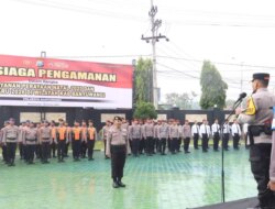 Gelar Apel Pasukan, Kapolresta Banyuwangi Tegaskan Kesiapan Pengamanan Malam Tahun Baru 2026