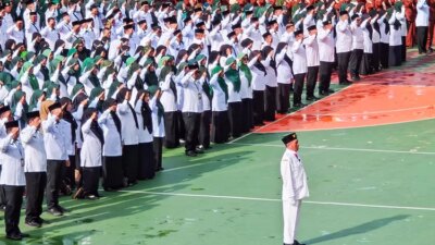 upacara-hab-ke-80-kemenag-banyuwangi-berlangsung-khidmat,-tekankan-refleksi-kinerja-dan-pengabdian-umat