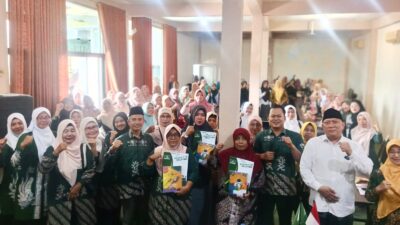 bentengi-ideologi-sejak-dini,-pcnu-banyuwangi-konsolidasikan-kepala-sekolah-paud-ma’arif