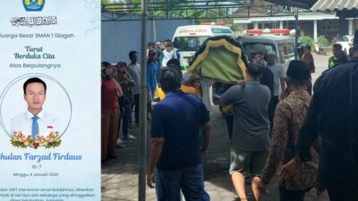 pelajar-sman-1-glagah-tewas-kecelakaan-di-jembatan-sasak-tambong-banyuwangi,-tabrakan-dengan-mobil-jenazah