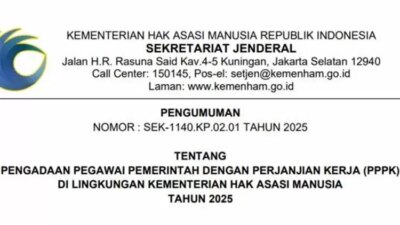 pendaftaran-pppk-kementerian-ham-2026-dibuka-hari-ini,-tersedia-500-formasi-untuk-lulusan-s1-dan-d3