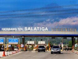 Tol Salatiga Semarang Sajikan Panorama Gunung Merbabu, Keindahannya Viral di Media Sosial