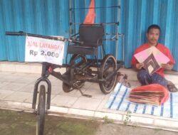 Tanpa Mengemis, Di Atas Sepeda Roda Tiga, Hariyadi Menjemput Rezeki dengan Martabat