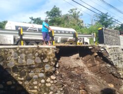 Ambrol, Pondasi Jembatan Alasbuluh Jalur Vital Banyuwangi–Surabaya Terancam Maut