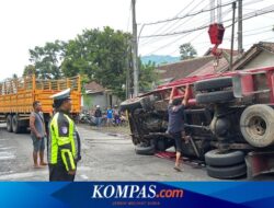 Truk Muatan Buah Naga Hantam Rumah Warga di Banyuwangi, 2 Orang Tewas