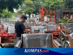 200 Becak Listrik Bantuan Presiden Tiba di Banyuwangi, Khusus untuk Pengayuh Lansia