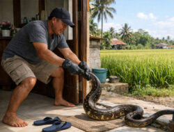 Banyuwangi Diguyur Hujan, Kemunculan Ular di Rumah Warga Kian Marak – TIMES Banyuwangi