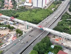 Hampir Rampung! Progres LRT Jakarta Fase 1B Tembus 89 Persen