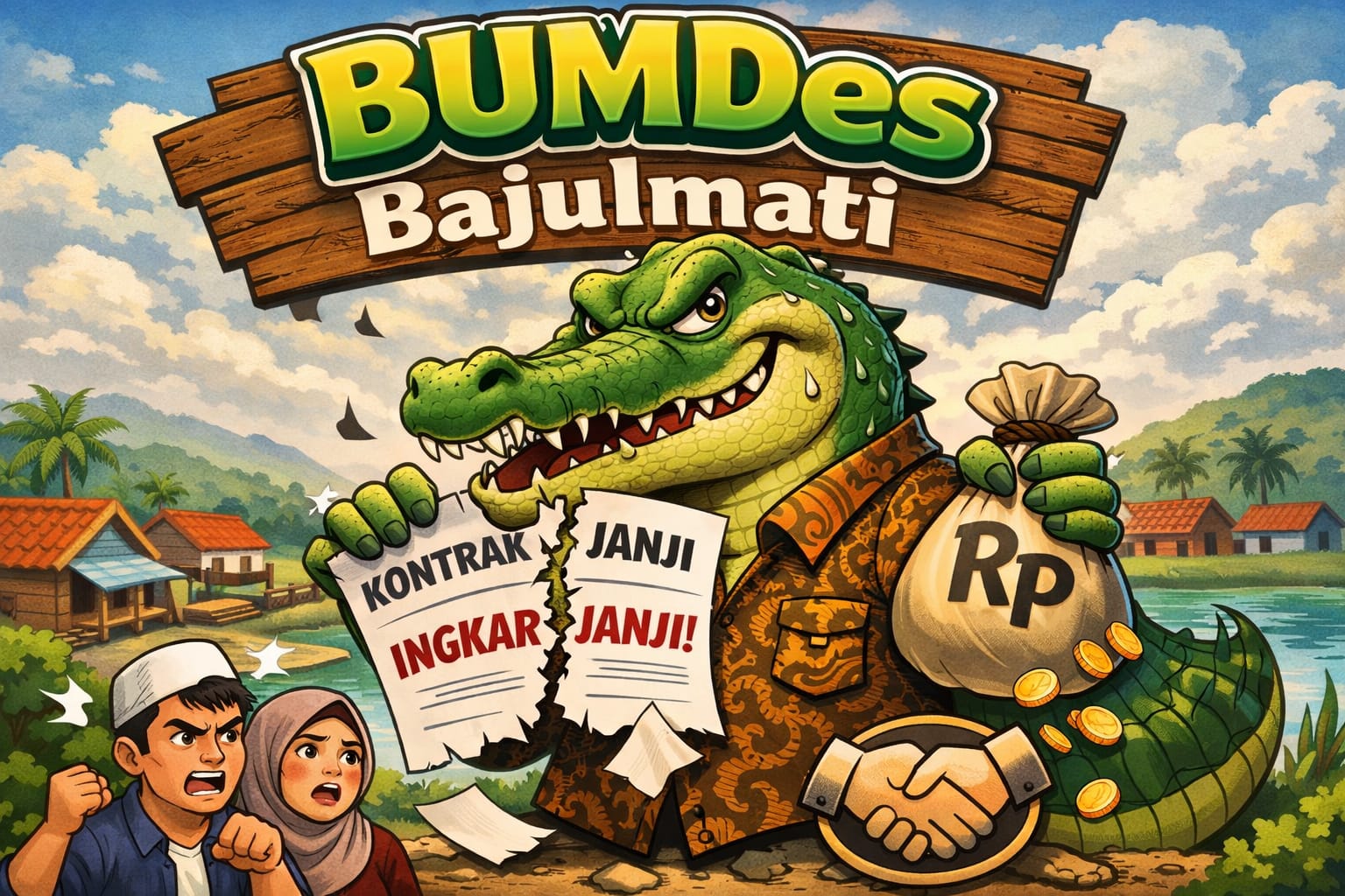 janji-tinggal-janji!-lpj-mantan-ketua-bumdes-bajulmati-terus-menghilang,-bpd-kehabisan-sabar