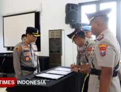 Resmi, Inilah Deretan Wajah Baru Kasat dan Kapolsek di Polresta Banyuwangi – TIMES Banyuwangi