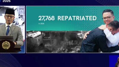 diplomasi-pelindungan-wni-jadi-prioritas,-pemerintah-pulangkan-hampir-28-ribu-warga-sepanjang-2025