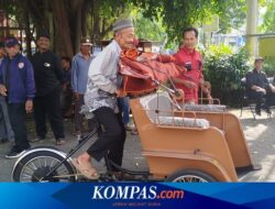 Cerita Tukang Becak Banyuwangi Kesulitan Kendalikan Becak Listrik Bantuan Prabowo
