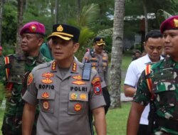 Sinergi TNI–Polri di Banyuwangi Kian Kuat, Kapolresta Kunjungi Puslatpurmar 7 Lampon