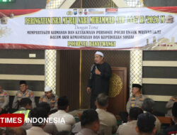 Polresta Banyuwangi Hidupkan Nilai Isra Miraj dalam Tugas Kepolisian – TIMES Banyuwangi