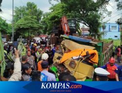 Tabrakan Beruntun di Jalur Banyuwangi-Jember, Sopir Truk Tewas Terjepit