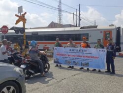Gencar Sosialisasi dan Penutupan Perlintasan Liar, Kecelakaan Kereta Api di Semarang Turun Drastis