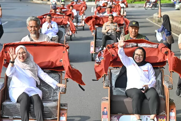 200-becak-listrik-bantuan-presiden-prabowo-dibagikan-di-banyuwangi,-ringankan-beban-tukang-becak-lansia