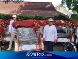 Prabowo Tambah Pesanan 70.000 Becak Listrik ke PT Pindad