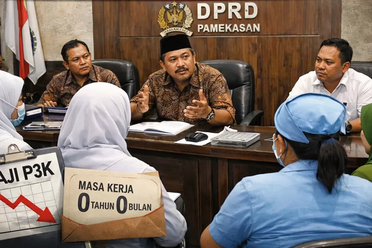 gaji-turun-drastis-usai-diangkat-p3k-paruh-waktu,-bidan-dan-perawat-pamekasan-mengadu-ke-dprd
