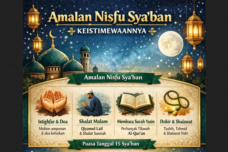 nisfu-sya’ban-2026-serentak-di-indonesia,-ini-jadwal,-dasar-astronomi,-dan-tradisi-yang-menyertainya