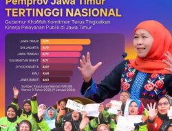 Jawa Timur Terbaik Nasional Pelayanan Publik 2025, IPP Tertinggi Raih Predikat Prima