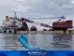 Pengangkatan Bangkai KMP Tunu Pratama Jaya Jadi Sejarah di Selat Bali, Begini Prosesnya