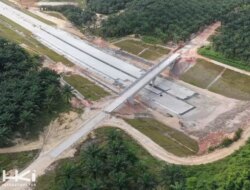 Progres Tol Lingkar Pekanbaru Tembus 71 Persen, Hutama Karya Infrastruktur Perkuat Keselamatan dan Prinsip ESG