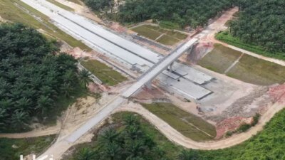 progres-tol-lingkar-pekanbaru-tembus-71-persen,-hutama-karya-infrastruktur-perkuat-keselamatan-dan-prinsip-esg
