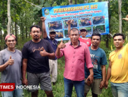 Warga Lampon Banyuwangi Pasang Spanduk Terima Kasih PT BSI – TIMES Banyuwangi