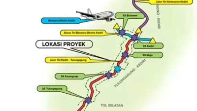 tol-kediri–tulungagung-dibangun-gudang-garam-rp-9,92-triliun,-jadi-akses-utama-bandara-dhoho-kediri
