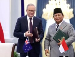RI–Australia Teken MoU Investasi, Era Baru Kerja Sama Ekonomi Dimulai