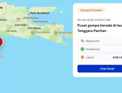 Zona Megathrust Bergerak, Seberapa Besar Ancaman Tsunami di Pacitan?