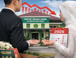 Jumlah Pernikahan di Banyuwangi 2025 Turun Jadi 12.979, Terendah dalam Tiga Tahun Terakhir