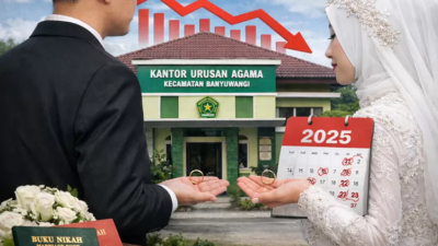 jumlah-pernikahan-di-banyuwangi-2025-turun-jadi-12.979,-terendah-dalam-tiga-tahun-terakhir