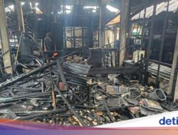 Korsleting Listrik Diduga Jadi Pemicu Kebakaran Pasar Loak Banyuwangi