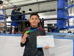 PENDEKAR WUSHU SANDA BANYUWANGI JUARAI KEJUARAAN TINJU PIALA DANLANAL BANYUWANGI