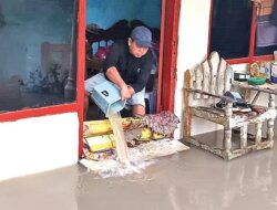 Hujan Deras Sebabkan Banjir di Muncar Banyuwangi, Empat Desa Terdampak Luapan Kali Liuk