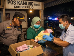 Bayi Perempuan Ditemukan di Pos Kamling Sumberrejo Banyuwangi, Tali Pusar Sudah Terpotong dan Terawat