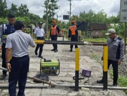 24 Kecelakaan Sepanjang 2025, KAI Akhirnya Tutup Perlintasan Kereta Api di Srengat Blitar