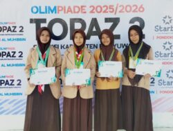 3 Siswi MTs Al Imarah Bersinar di TOPAZ 2 Banyuwangi, Sabet Perunggu dan Tembus Tingkat Provinsi