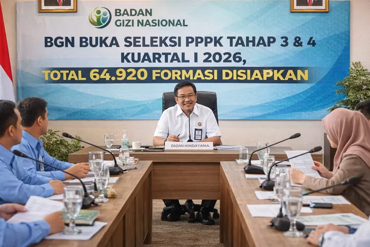 bgn-buka-seleksi-pppk-tahap-3-dan-4-kuartal-i-2026,-total-64.920-formasi-disiapkan