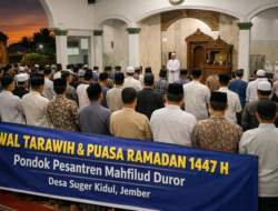 Malam Ini Warga Suger Kidul Jember Mulai Tarawih, Besok 17 Februari 2026 Sudah Puasa Ramadan 1447 H