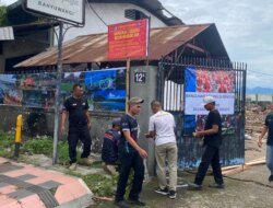 Satpol PP Banyuwangi Segel Niceso, Renovasi Hotel Brawijaya dan Biliar Bluefire karena Belum Kantongi PBG