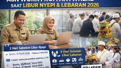 asn-bisa-work-from-anywhere-saat-libur-nyepi-dan-lebaran-2026,-ini-jadwal-dan-aturan-resmi-dari-pemerintah