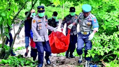 mayat-mister-x-ditemukan-di-pantai-plengkung-alas-purwo-banyuwangi,-dievakuasi-ke-rsud-blambangan