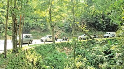 jalur-gumitir-masih-sepi,-arus-lalin-diprediksi-meningkat-mulai-pertengahan-ramadan