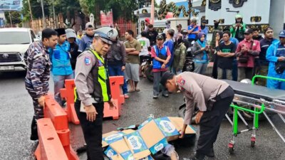 kecelakaan-maut-di-depan-pelabuhan-asdp-ketapang-banyuwangi,-mahasiswa-tewas-terlindas-truk