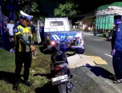 Kecelakaan Maut di Jalan Pakistaji–Kabat Banyuwangi, Pengendara Honda Beat Tewas Usai Tabrak Pejalan Kaki