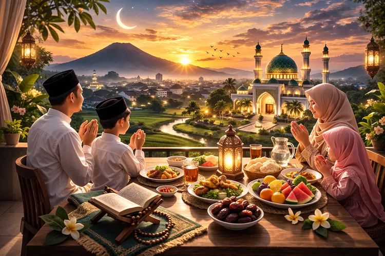 waktu-buka-puasa-banyuwangi-hari-ini:-maghrib-17:44-wib,-cek-jadwal-sholat-tanggal-7-ramadhan-1447-h