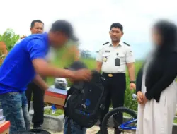 Peduli Pendidikan Anak Warga Binaan, Lapas Banyuwangi Bantu Perlengkapan Sekolah dan Sepeda